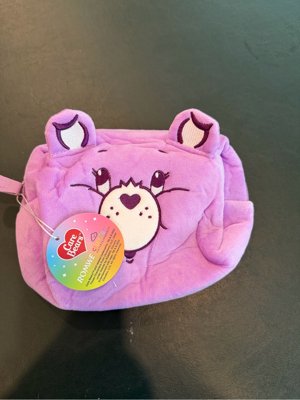 Care Bears Plush Purple Character Pencil Case